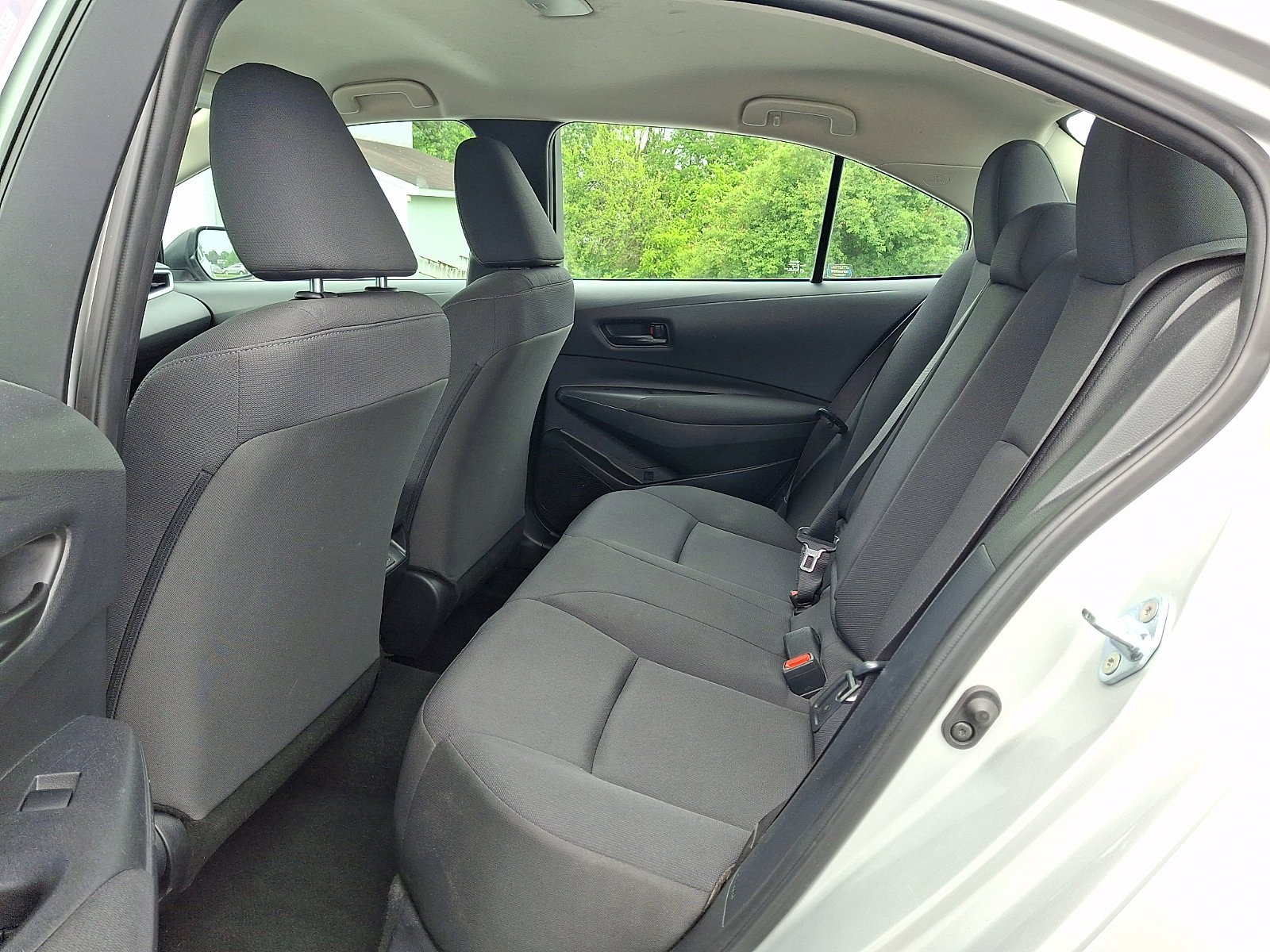Used 2023 Classic Silver Metallic Toyota LE image 11