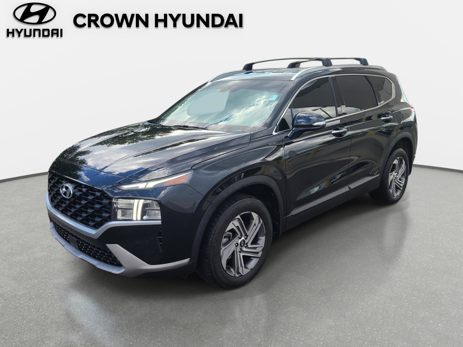 Used 2023 Twilight Black Hyundai SEL image 1
