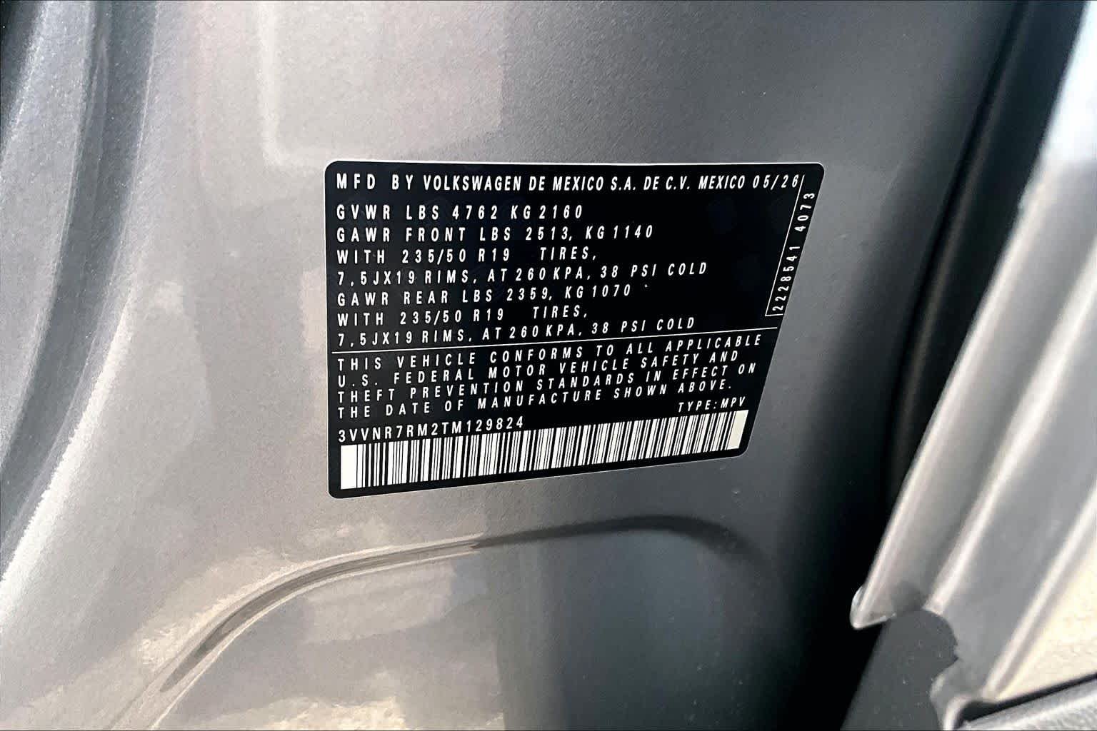 New 2026 Pyrite Silver Metallic Volkswagen 2.0T SE image 19