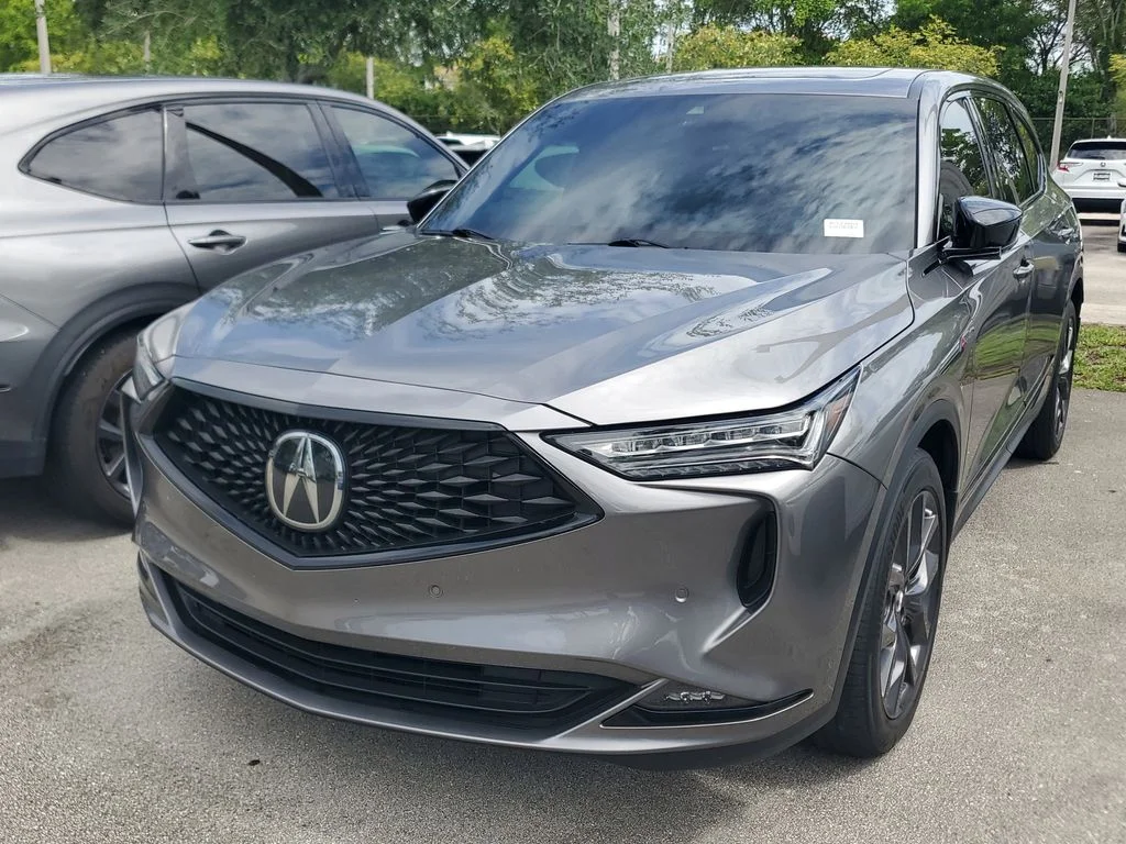 Used 2024 Gray Acura A-Spec image 3