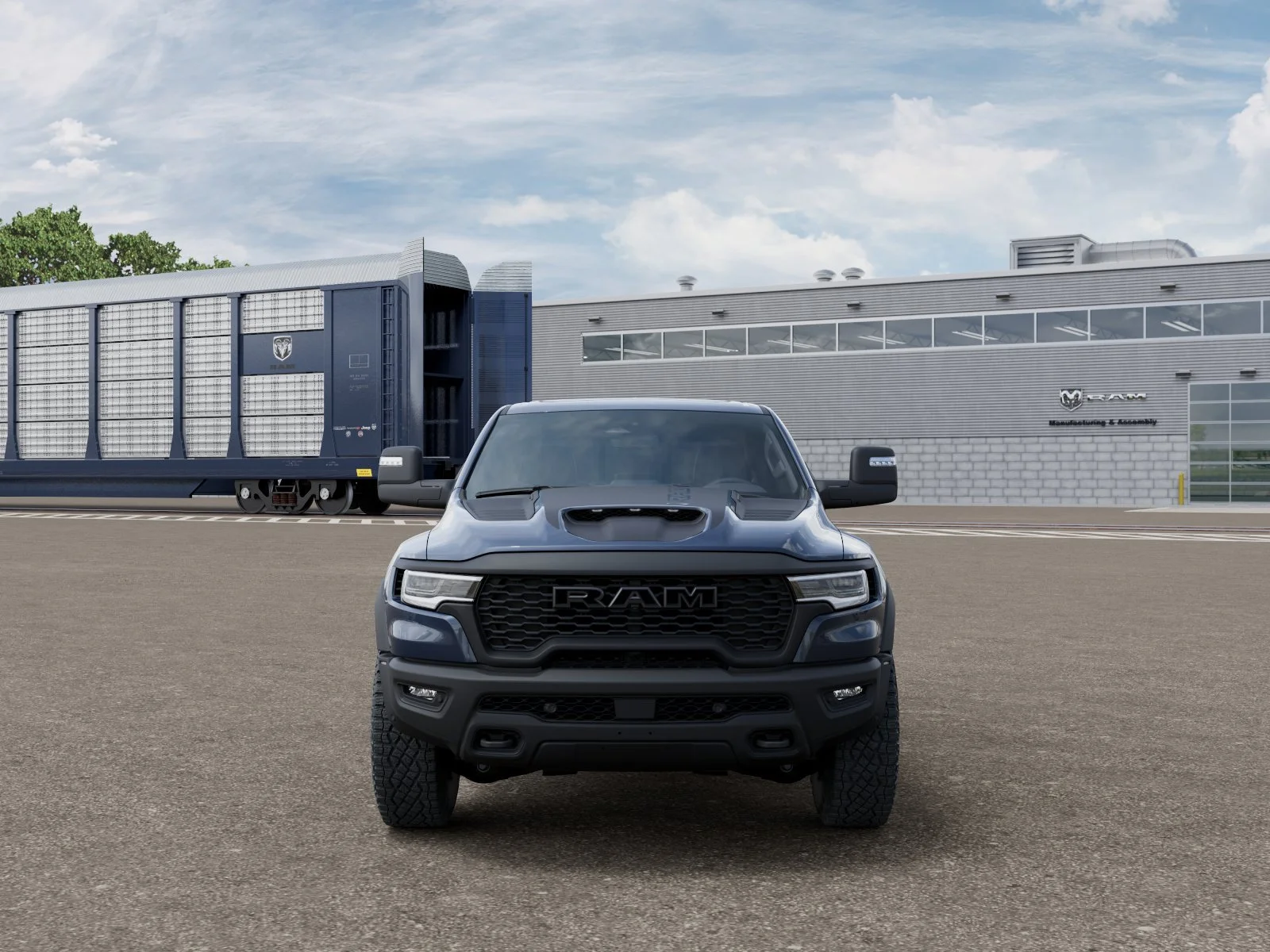 New 2026 Forged Blue Metallic Exterior Paint RAM RHO image 7