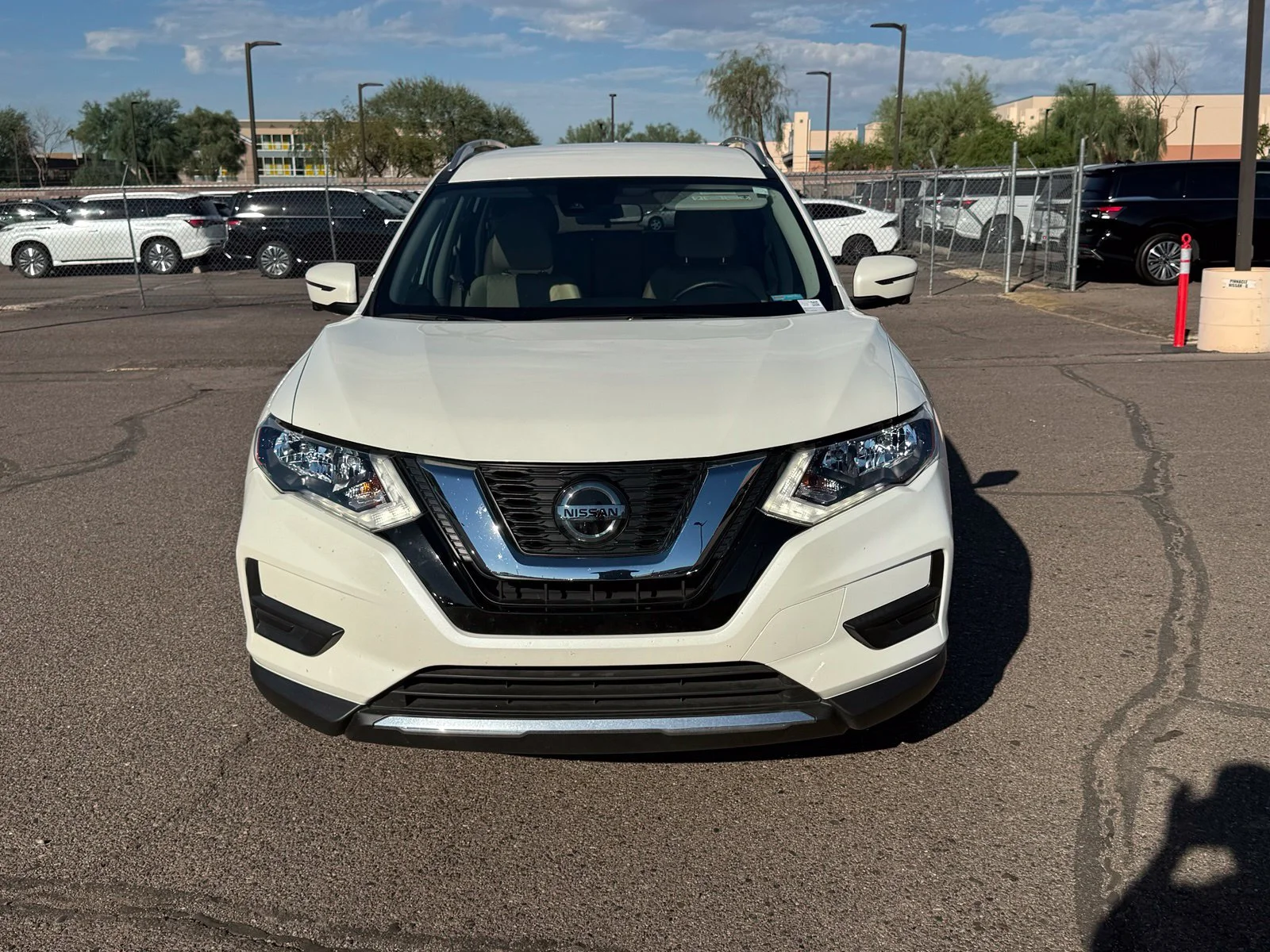 Used 2020 Pearl White Tricoat Nissan SV image 1