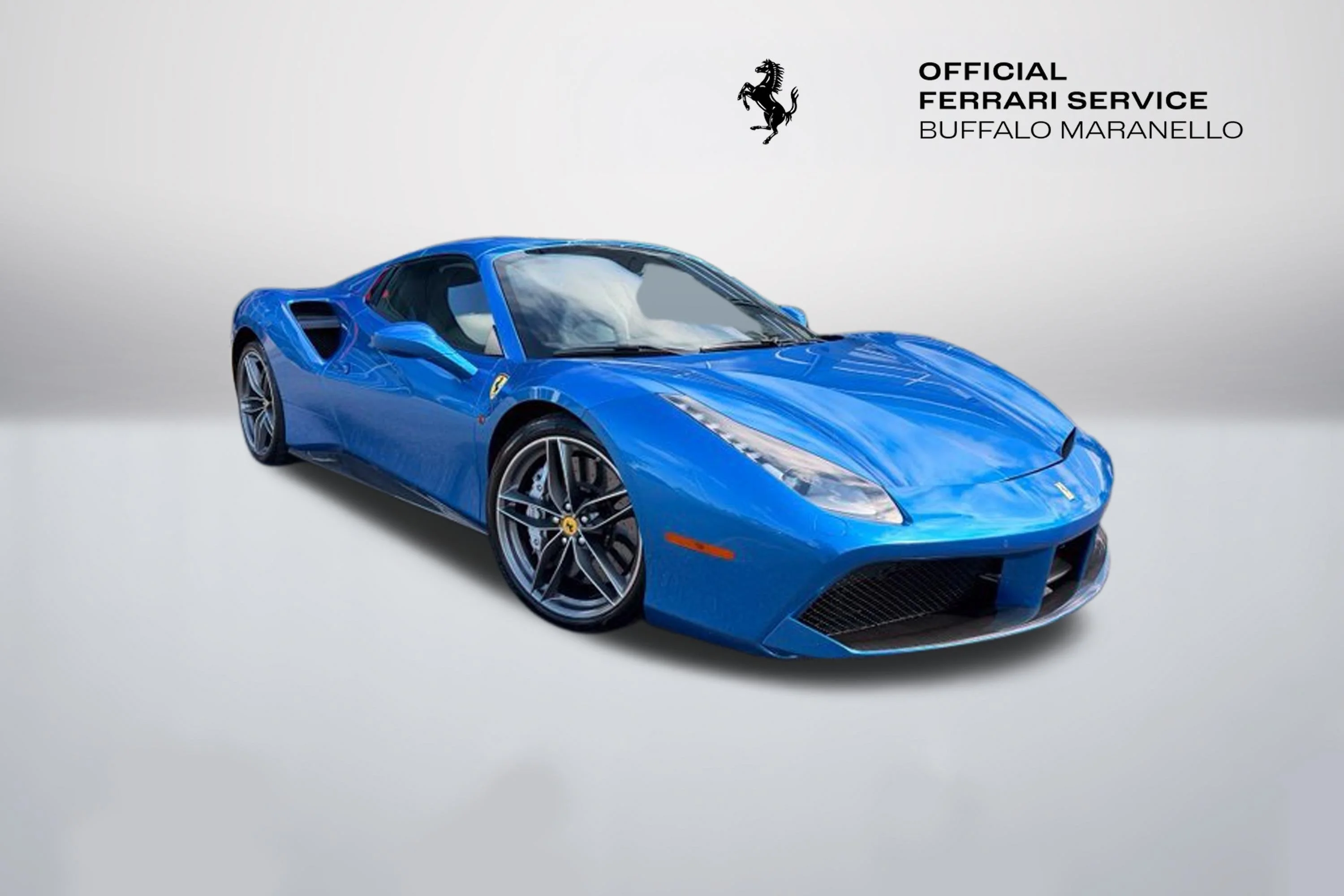 Certified Used 2017 Blu Corsa Ferrari Base image 2