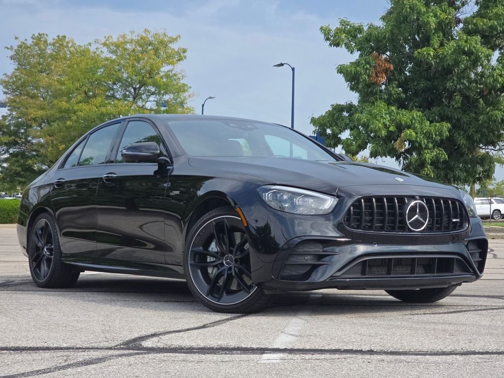 Certified Used 2022 Black Mercedes-Benz E 53 AMG® image 1