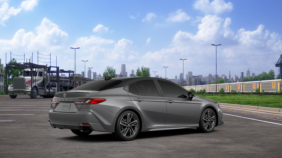 New 2026 Heavy Metal with Midnight Black Metallic roof Toyota XSE image 10