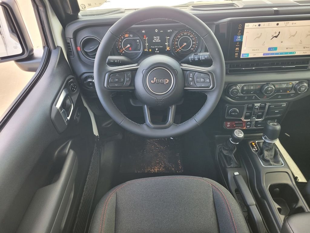 New 2026 Bright White Clearcoat Jeep Rubicon image 7