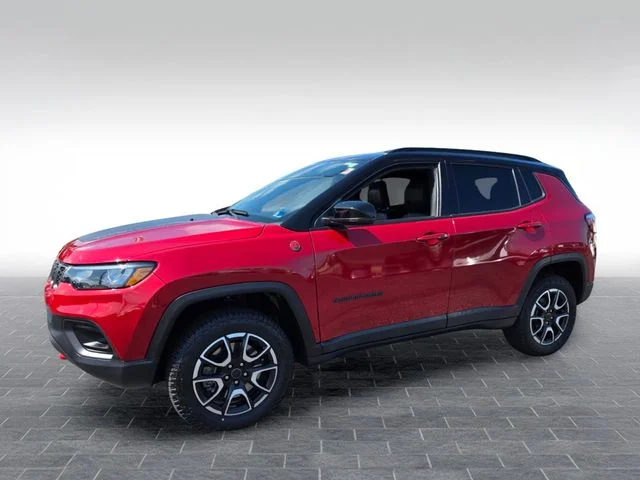 Used 2025 Red Jeep Trailhawk image 3