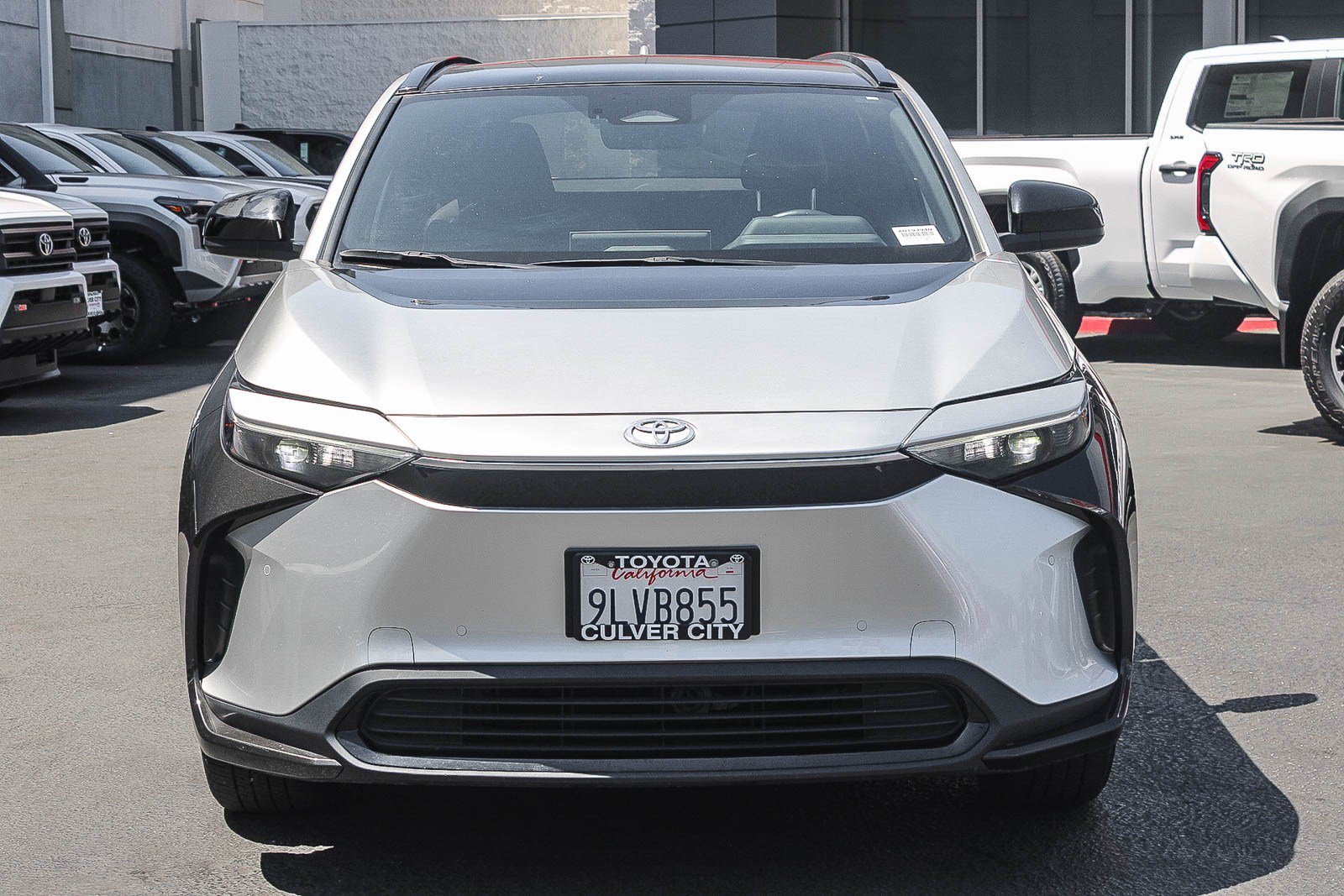 Certified 2023 Toyota bZ4X XLE with VIN JTMABACA1PA019394 for sale in Culver City, CA