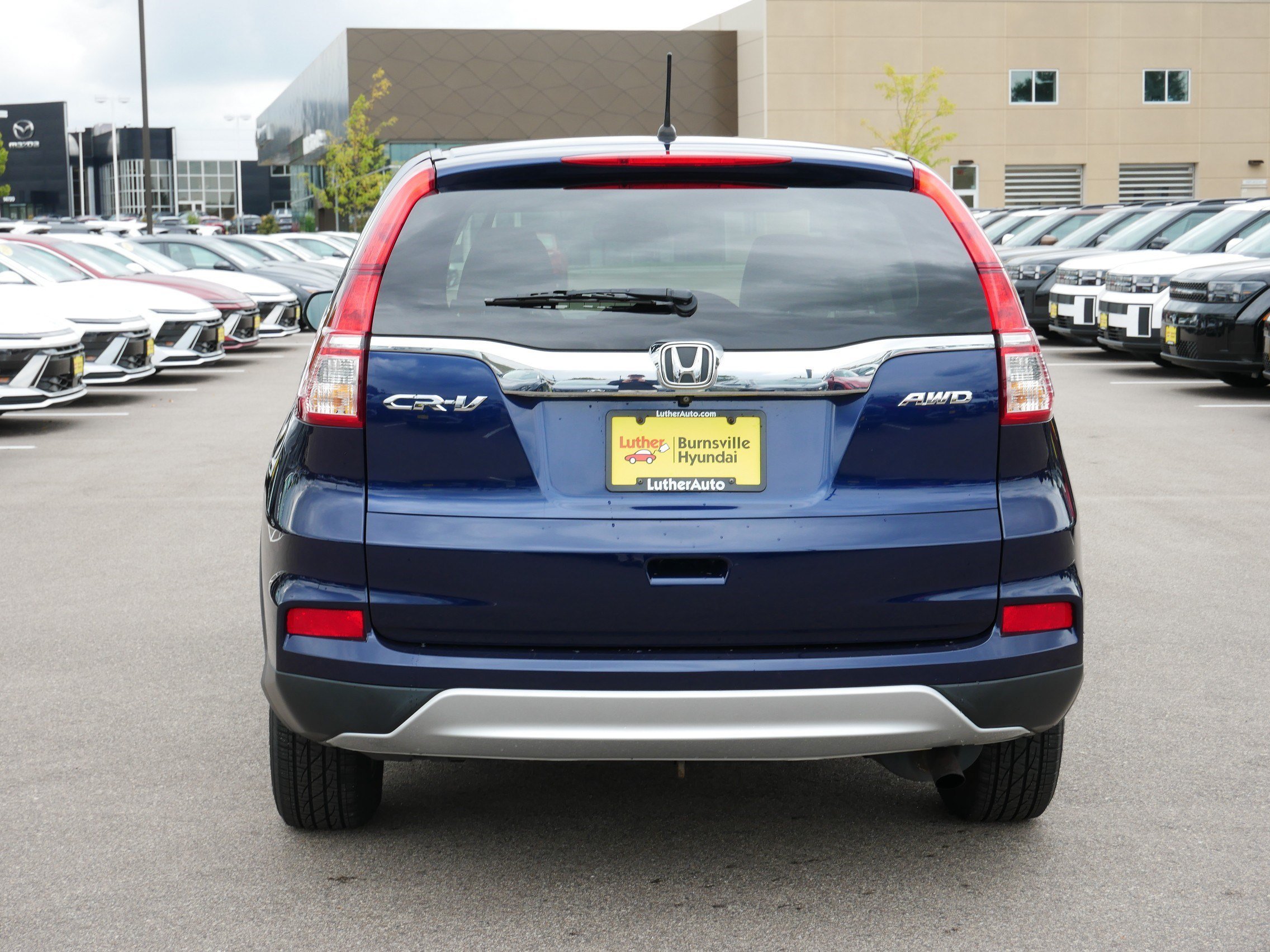 Used 2015 Blue Honda EX image 6