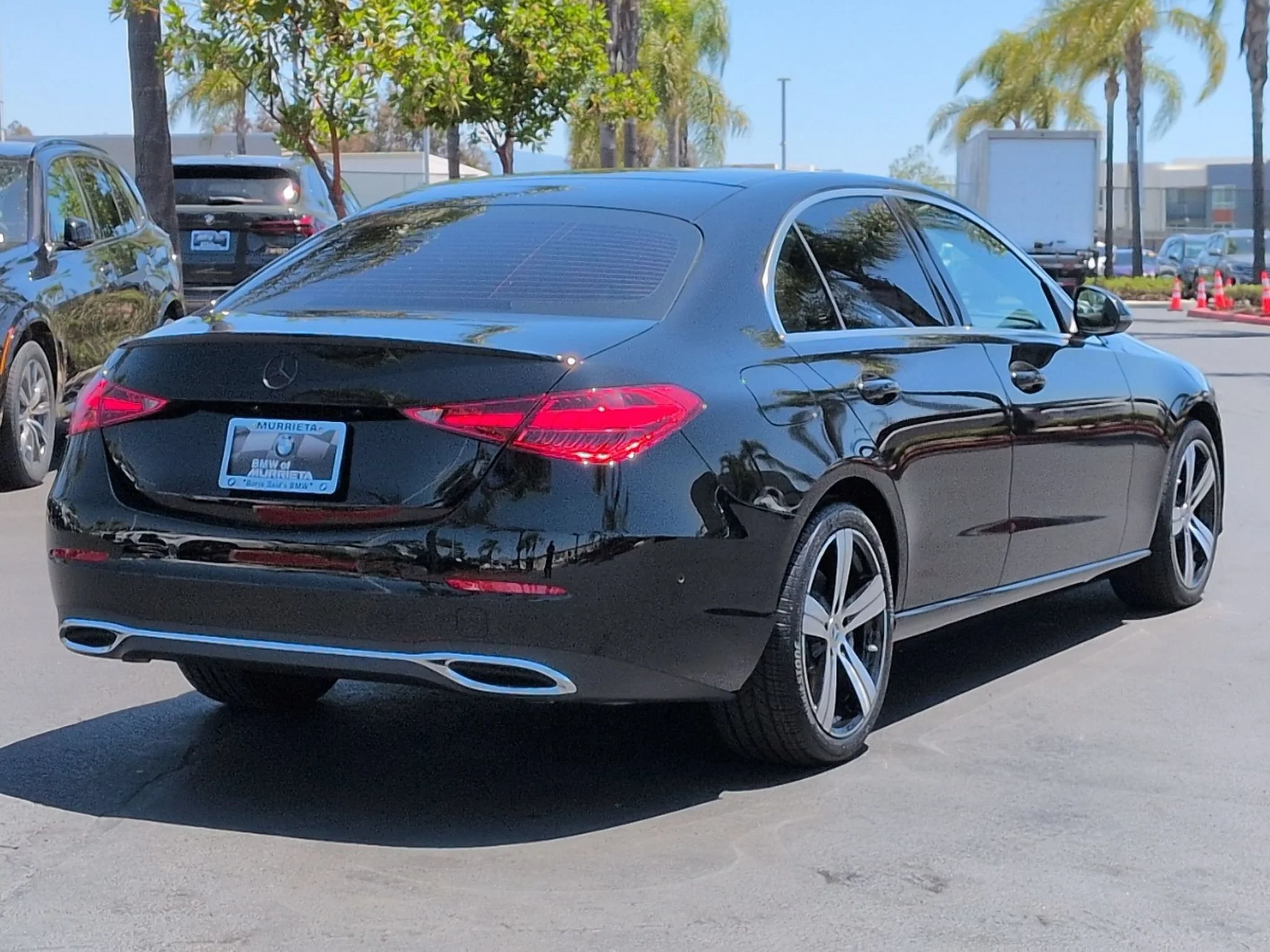 Used 2025 BLACK Mercedes-Benz C300 image 8