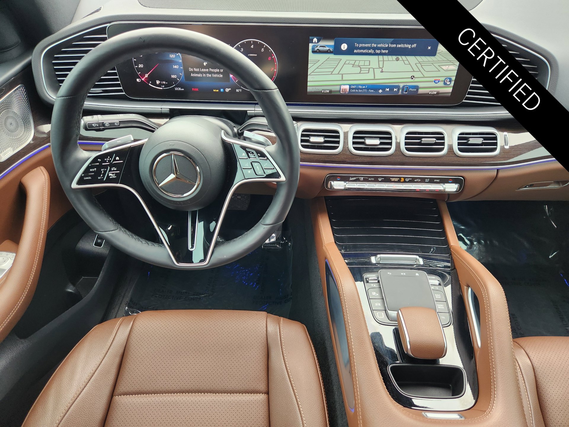 Certified Used 2026 MANUFAKTUR Moonlight White Metallic Mercedes-Benz GLE 450 image 27