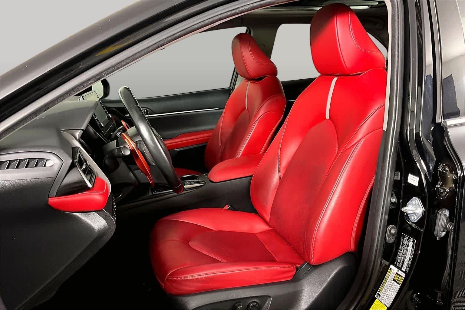 Used 2022 Midnight Black Metallic Toyota XSE image 8