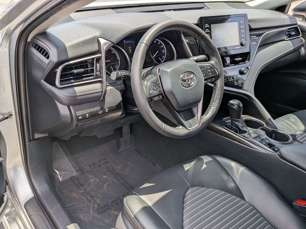 Used 2021 Silver Toyota SE image 8