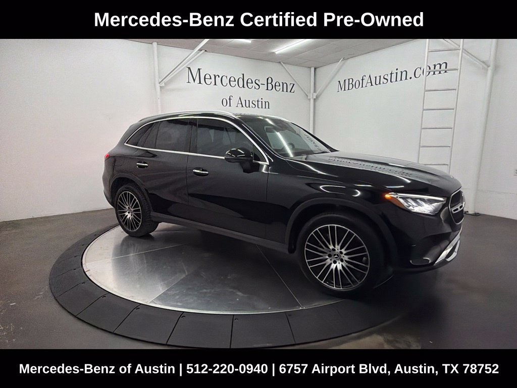 Certified Used 2026 Black Mercedes-Benz GLC 300 image 1