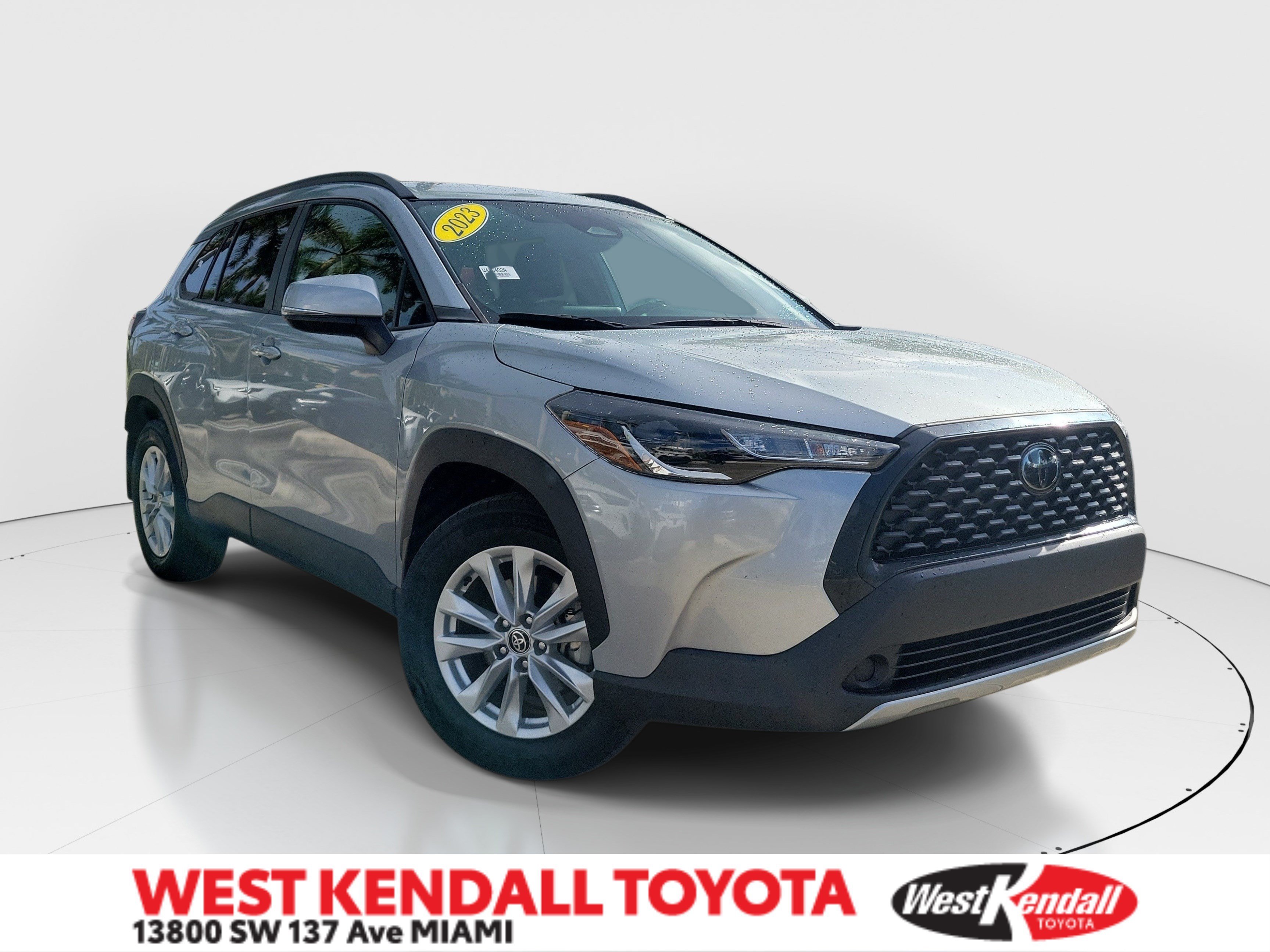 Used 2023 Sonic Silver Toyota LE image 1