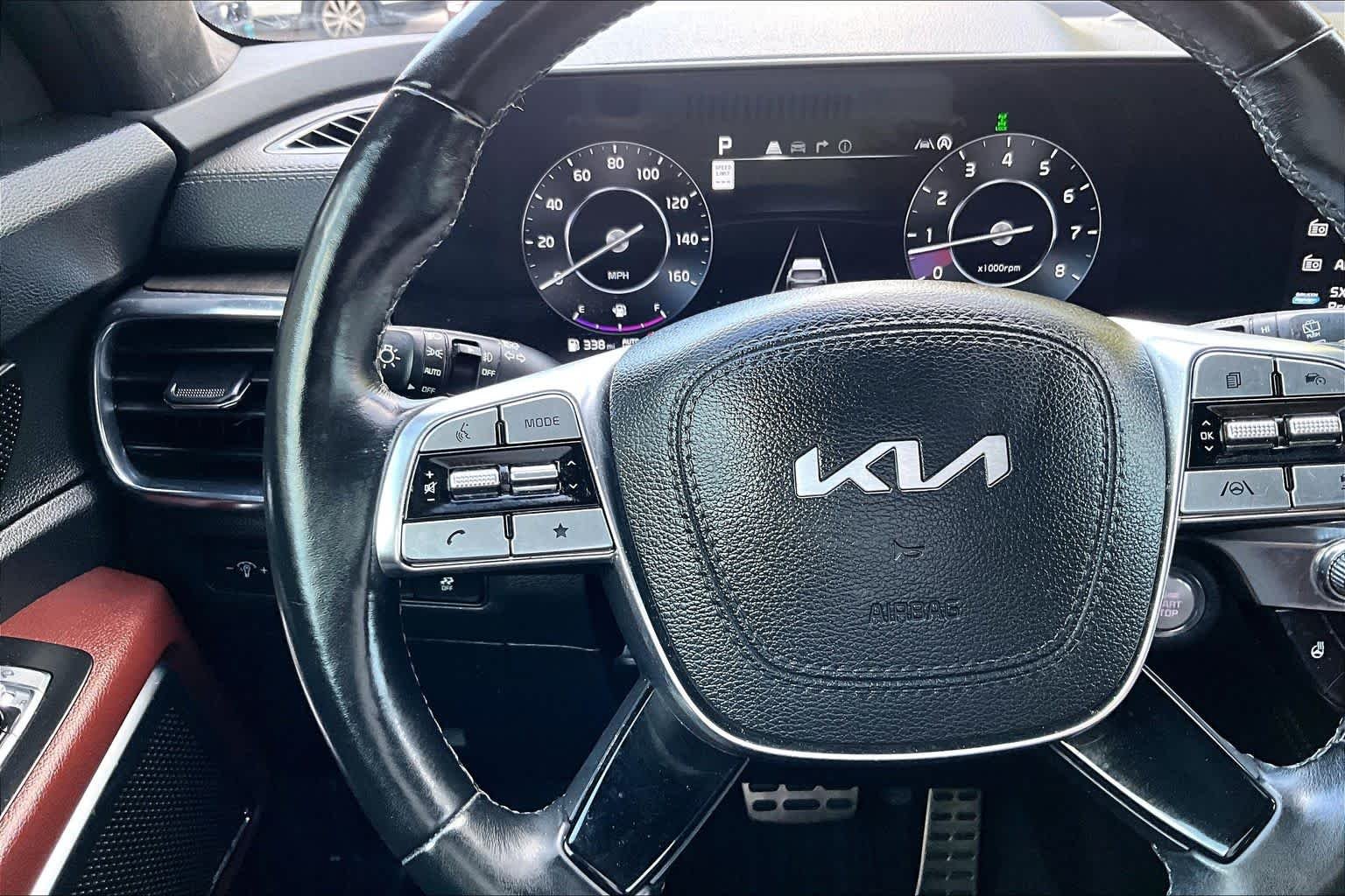 Used 2023 Ebony Black Kia SX Prestige image 24