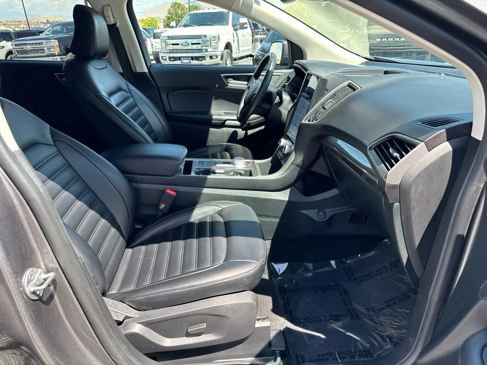 Certified Used 2024 Light Blue Clearcoat Metallic Ford SEL image 16