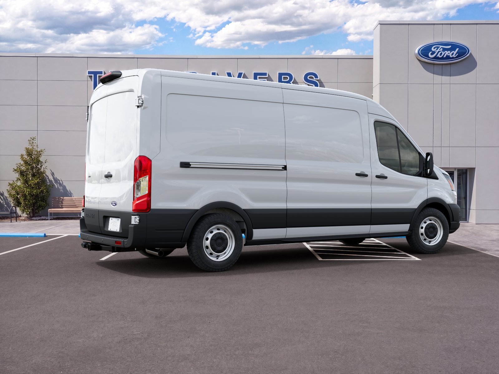 New 2027 Oxford White Ford Cargo Van image 6