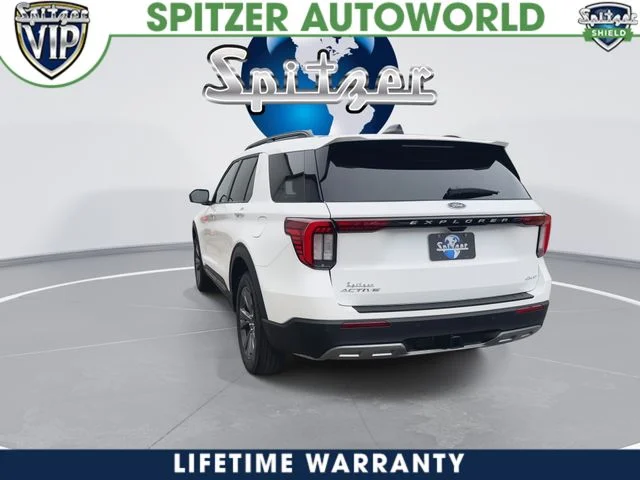 New 2026 Star White Metallic Tri-Coat Ford Active image 8