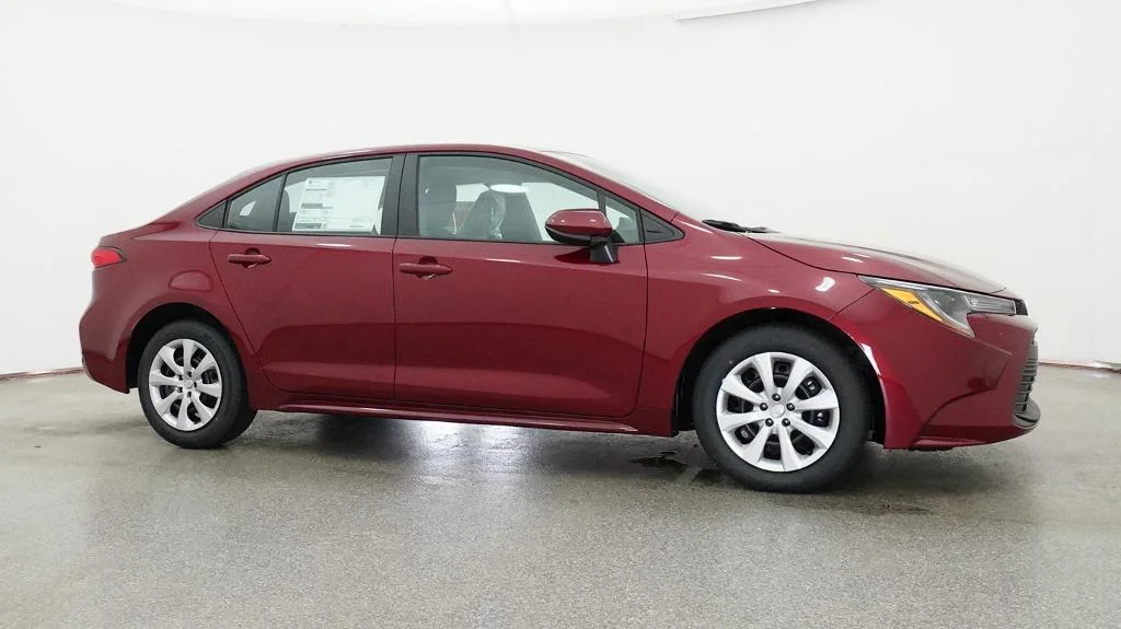 New 2026 Ruby Flare Pearl Toyota LE image 11