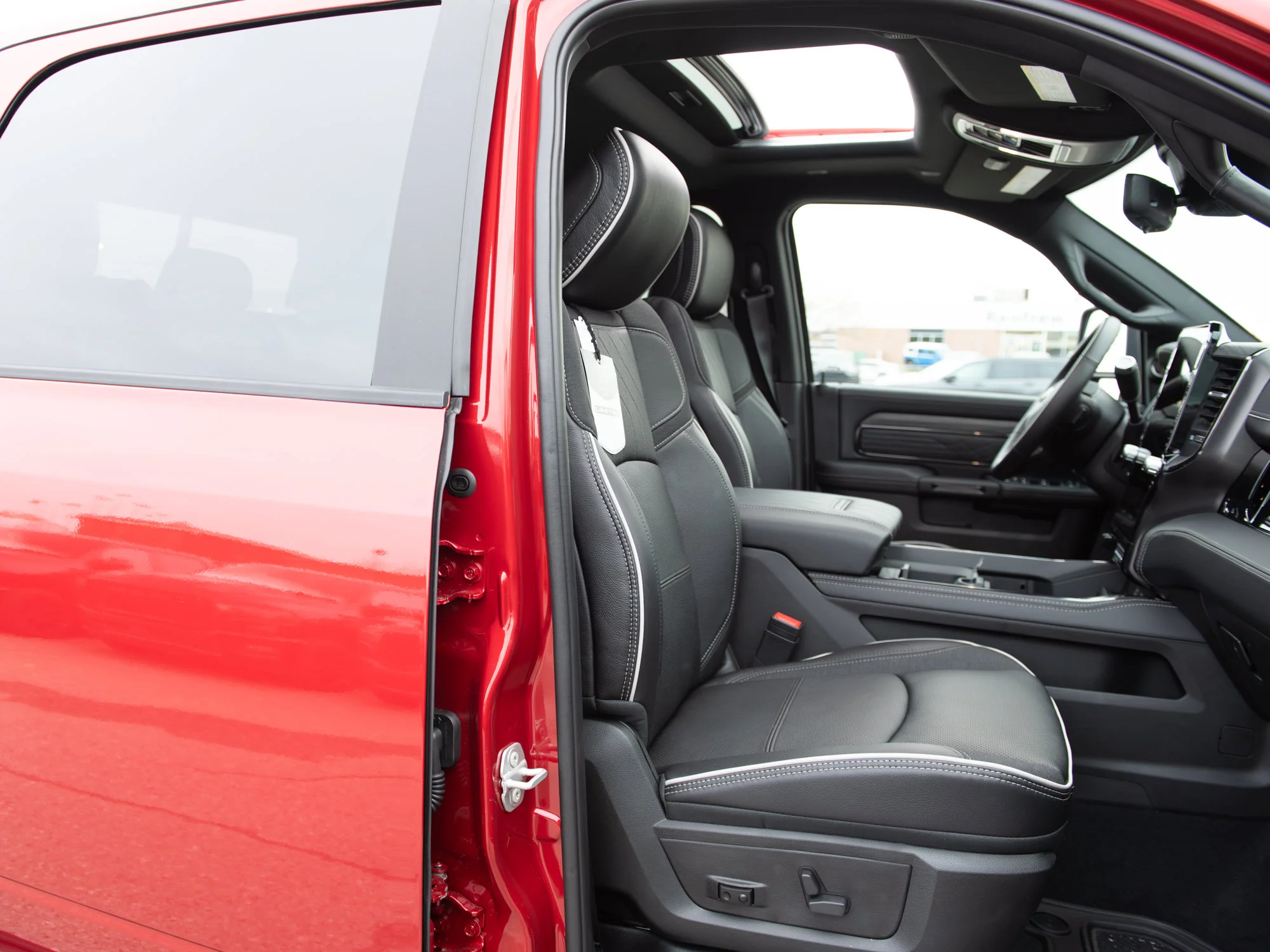 New 2027 Red RAM Limited Night* Mega Cab 4x4, Sunroof, Passenger Screen, Harman/Kardon image 34