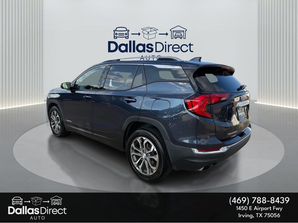 Used 2018 Blue Steel Metallic GMC SLT image 8