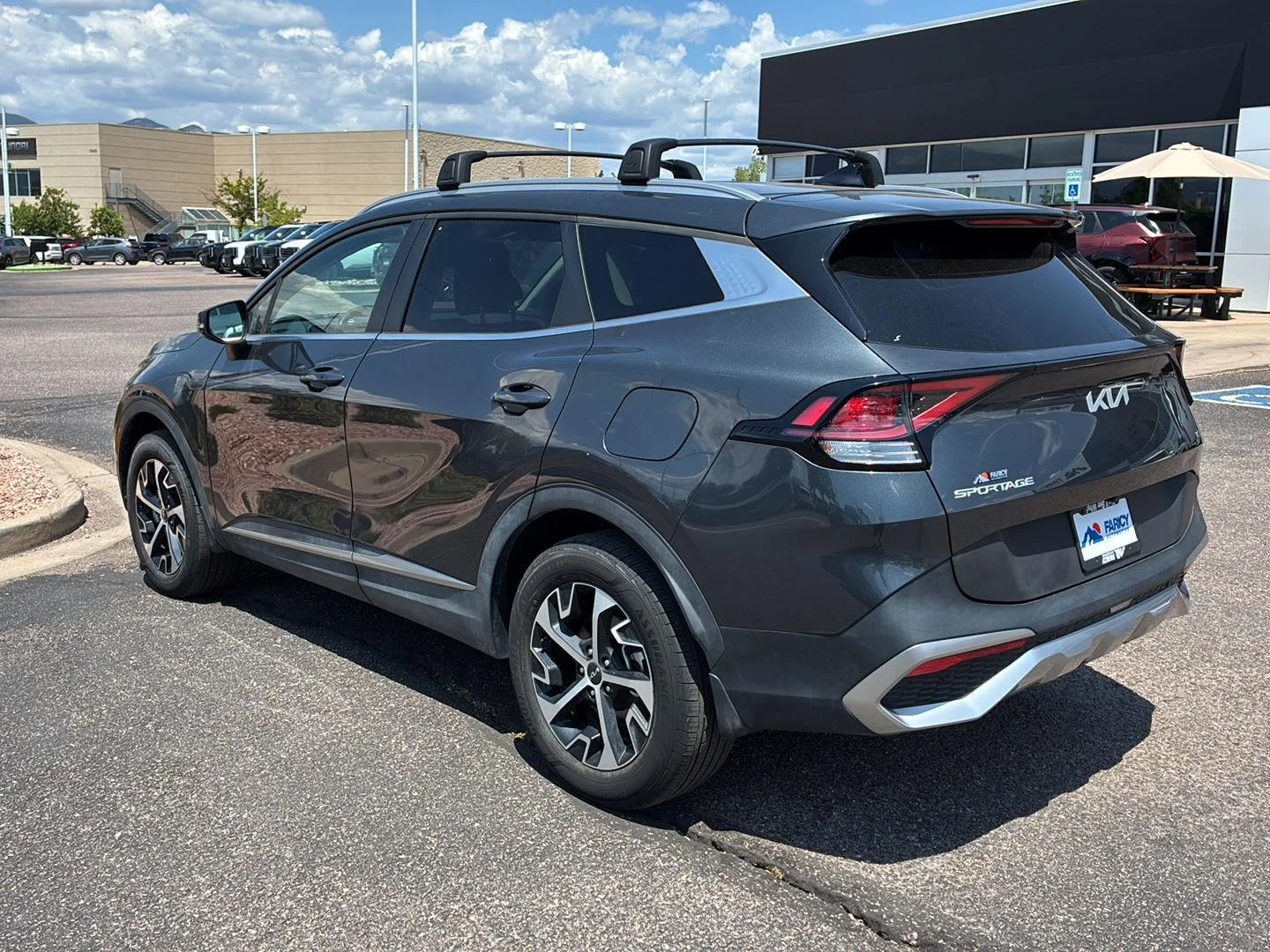 Used 2024 Gravity Gray Kia EX image 7