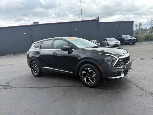Used 2024 Black Kia LX image 2