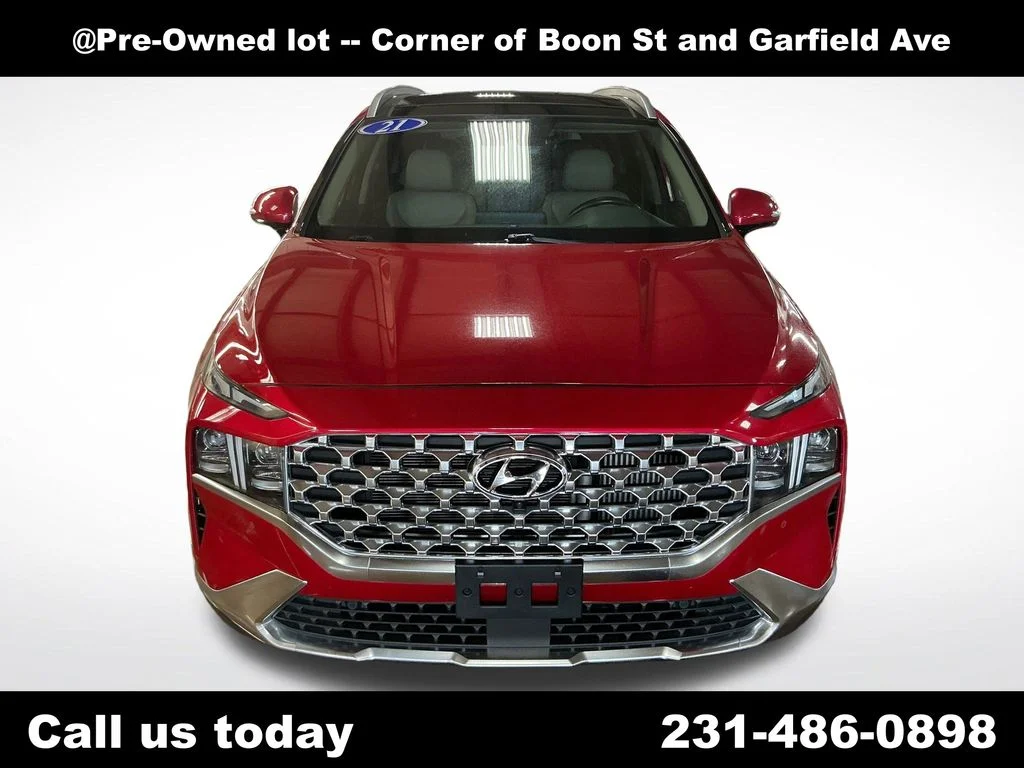 Used 2021 Red Hyundai Limited image 8