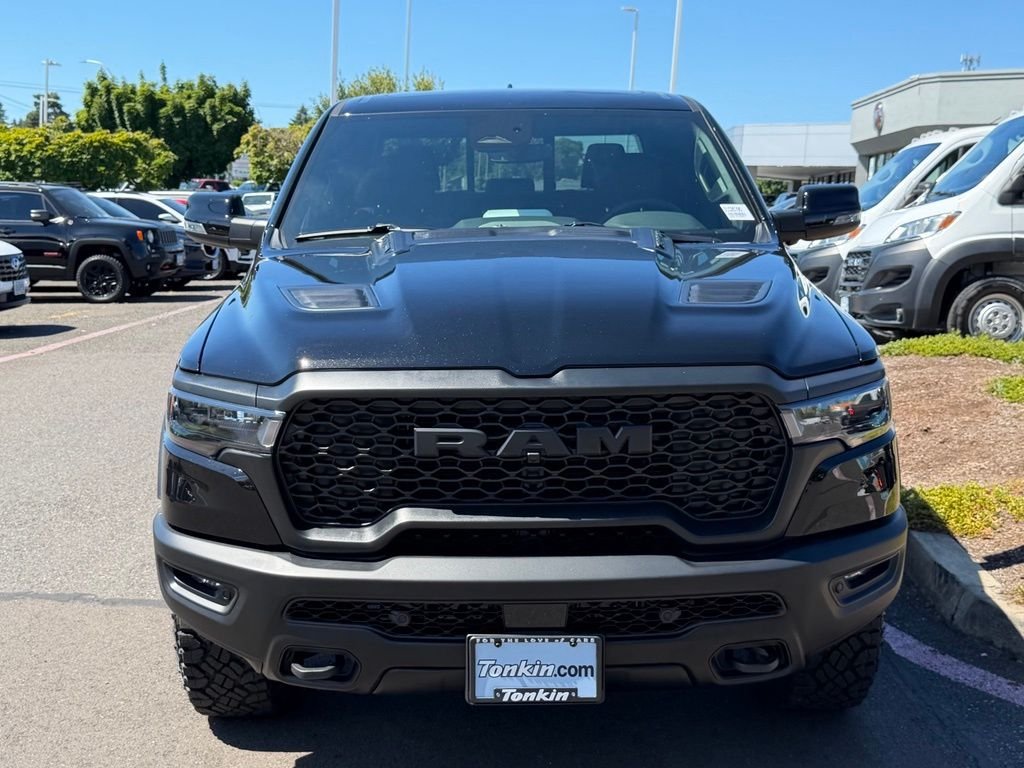 New 2026 Diamond Black Crystal Pearl-Coat Exterior Paint RAM Rebel image 3