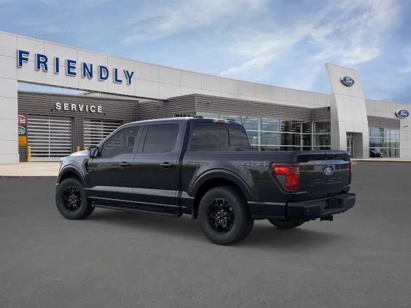 New 2026 Agate Black Metallic Ford XLT image 4