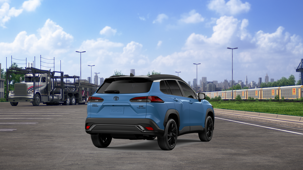 New 2026 Cavalry Blue Toyota Hybrid XSE image 9