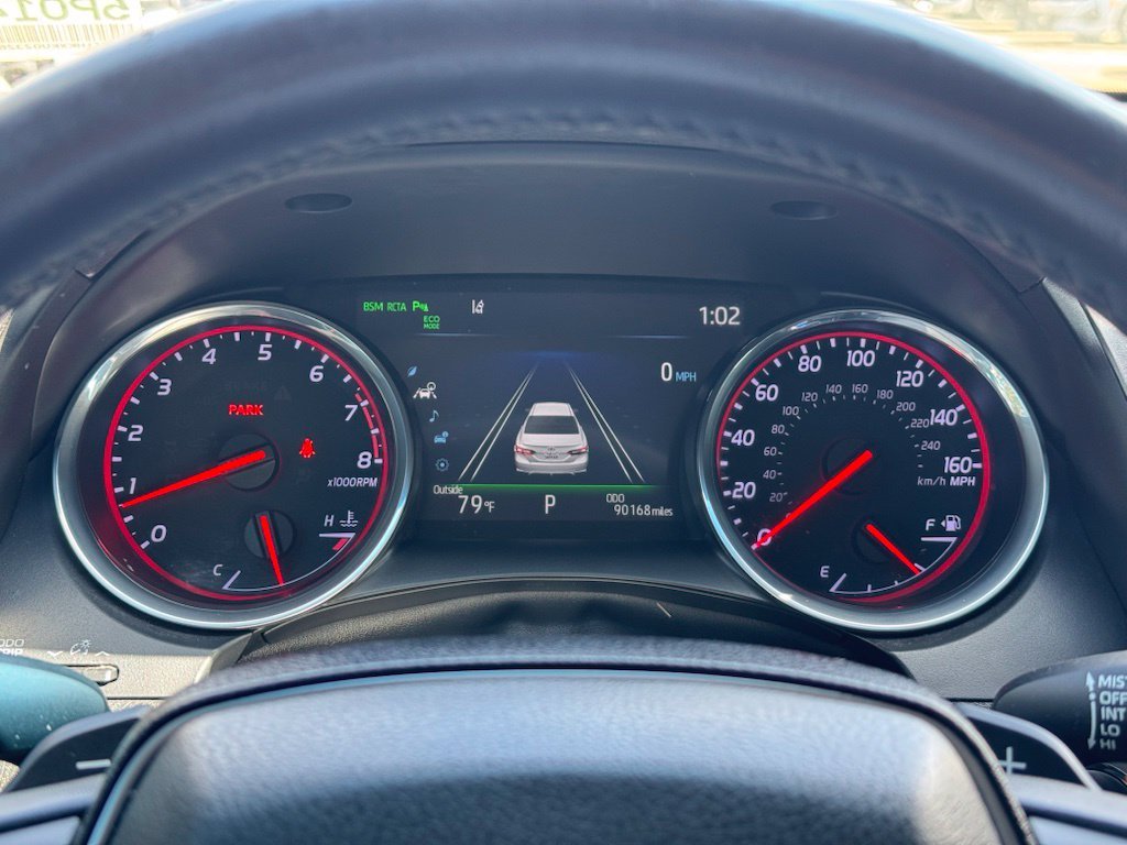 Used 2019 Red Toyota XSE V6 image 13