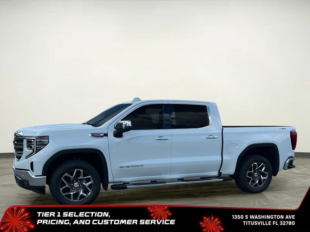 New 2026 Glacier White Tricoat GMC SLT image 2