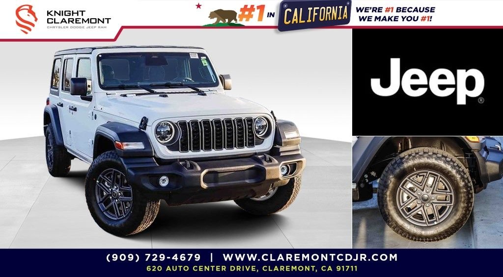 New 2026 Bright White Clearcoat Jeep Sport S image 1