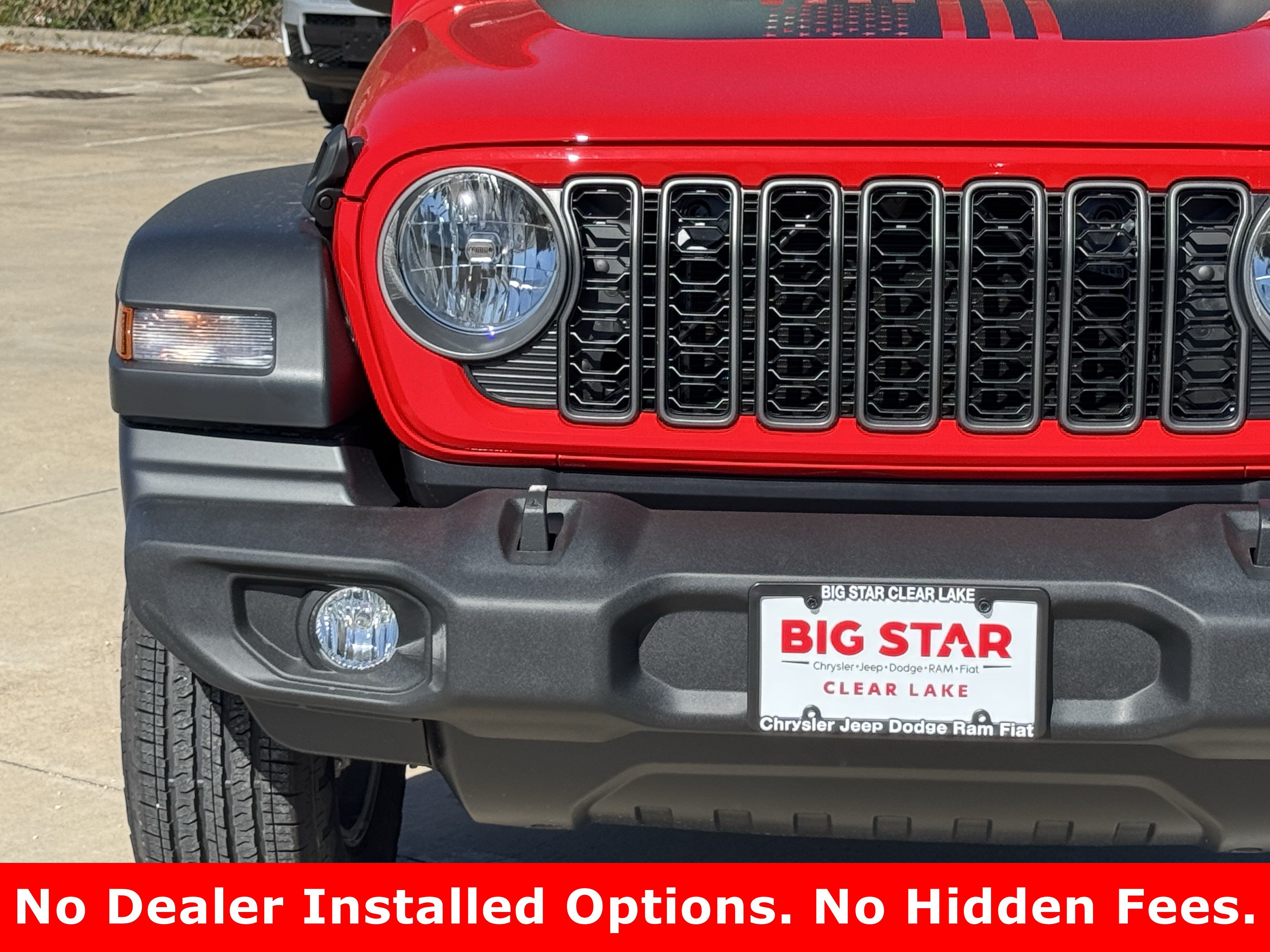 New 2026 Firecracker Red Clearcoat Jeep Sport image 5