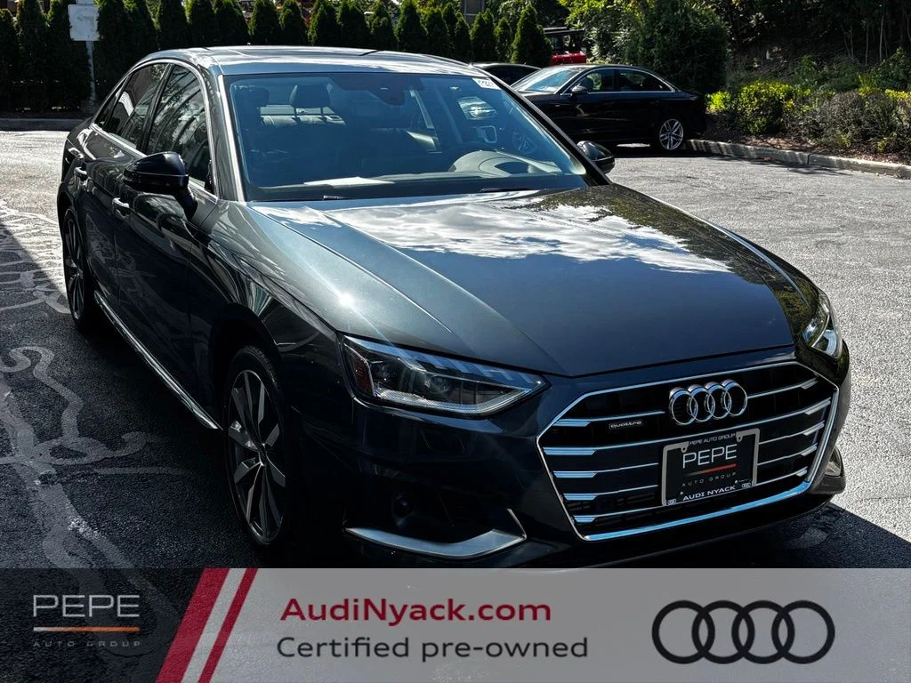 Certified Used 2023 Gray Audi 40 Prestige image 3
