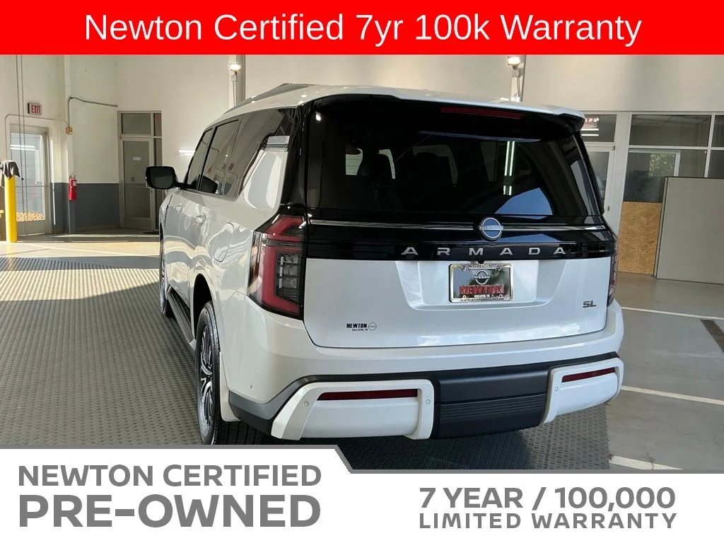 Certified Used 2025 Aspen White Nissan SL image 34