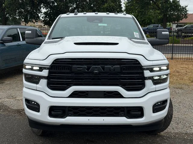 New 2026 Bright White Clear-Coat Exterior Paint RAM Laramie image 3
