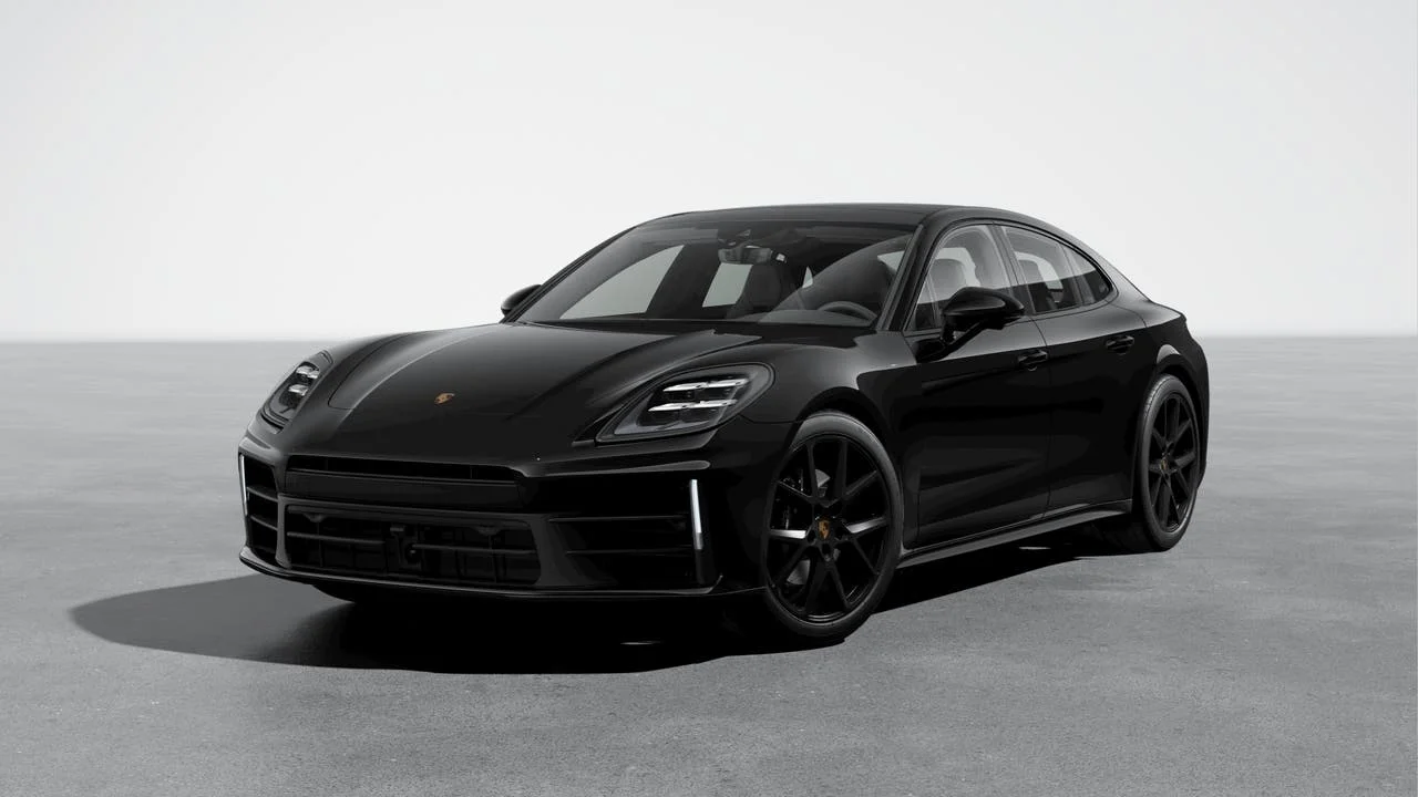 New 2026 Black Porsche  image 1