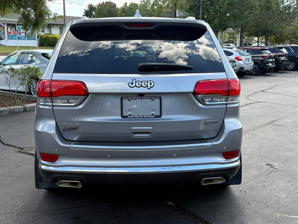 Used 2021 Billet Silver Metallic Clear Coat Jeep Summit image 4