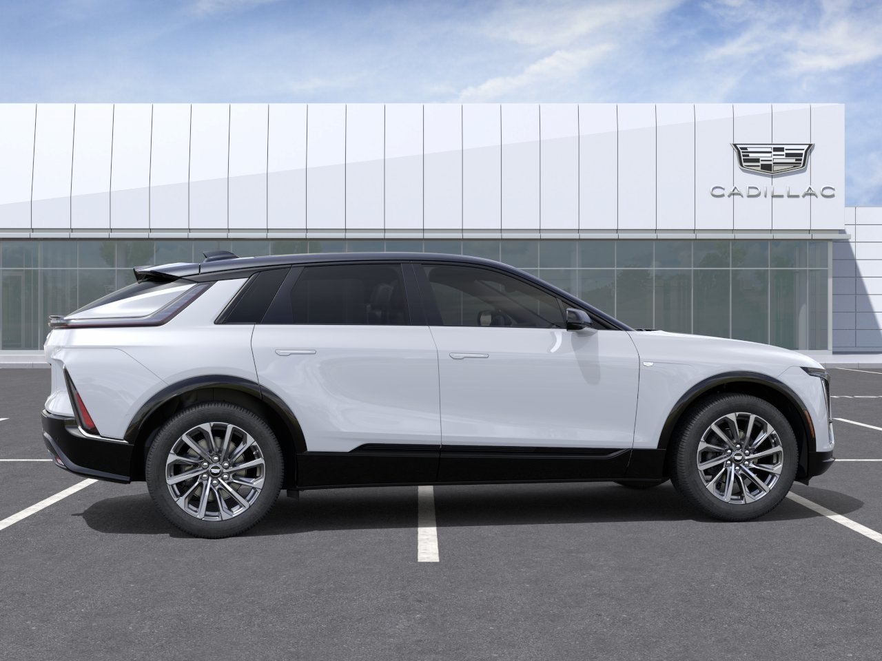 New 2027 Vibrant White Tricoat Cadillac Sport image 5