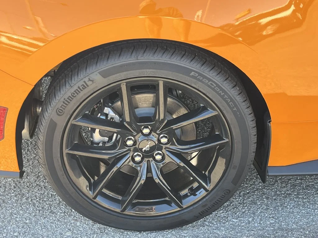 New 2026 Orange Fury Metallic Tri-coat Ford EcoBoost® Premium Fastback image 9