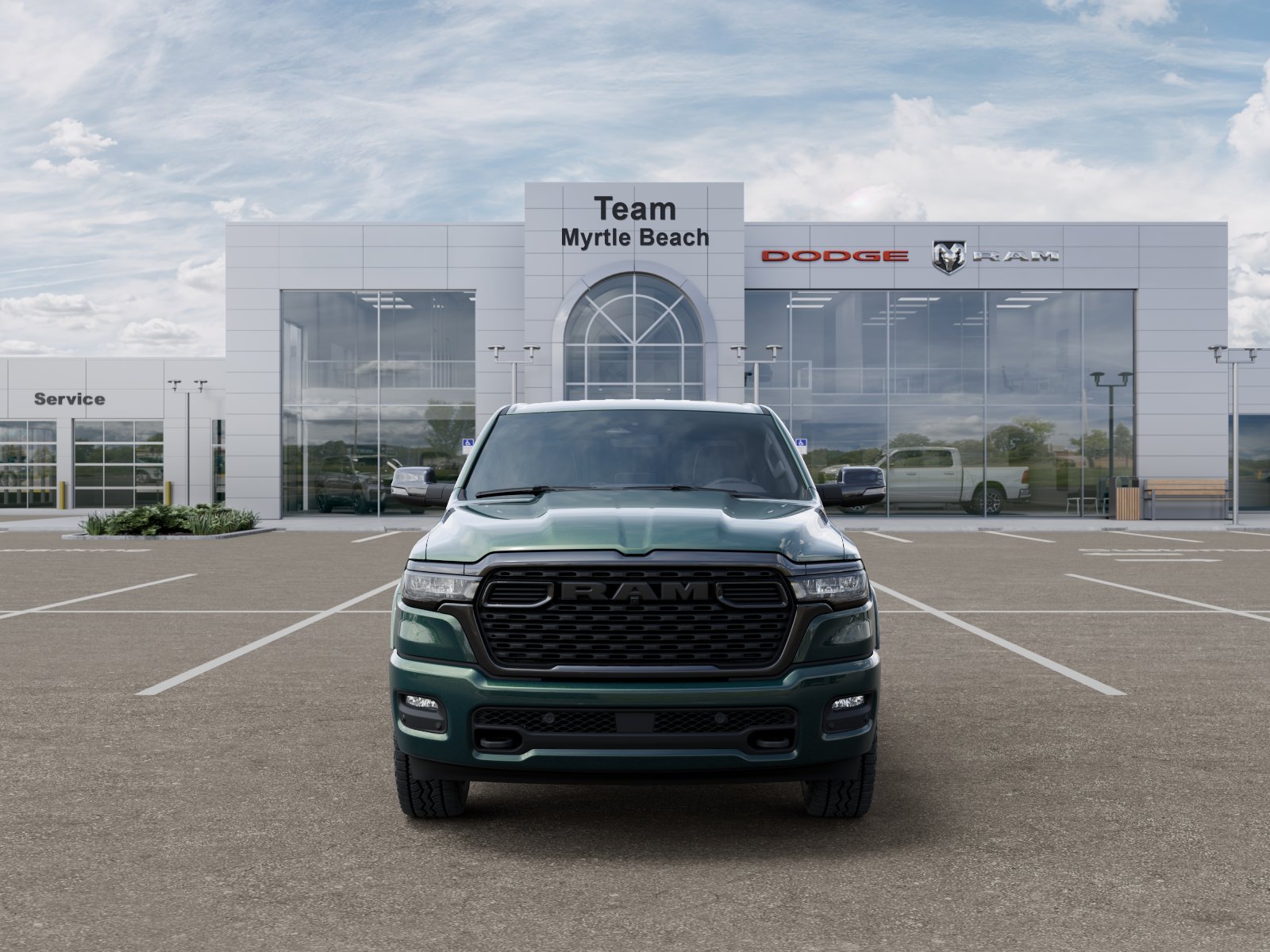 New 2026 Serrano-Green Metallic Exterior Paint RAM Big Horn/Lone Star image 32