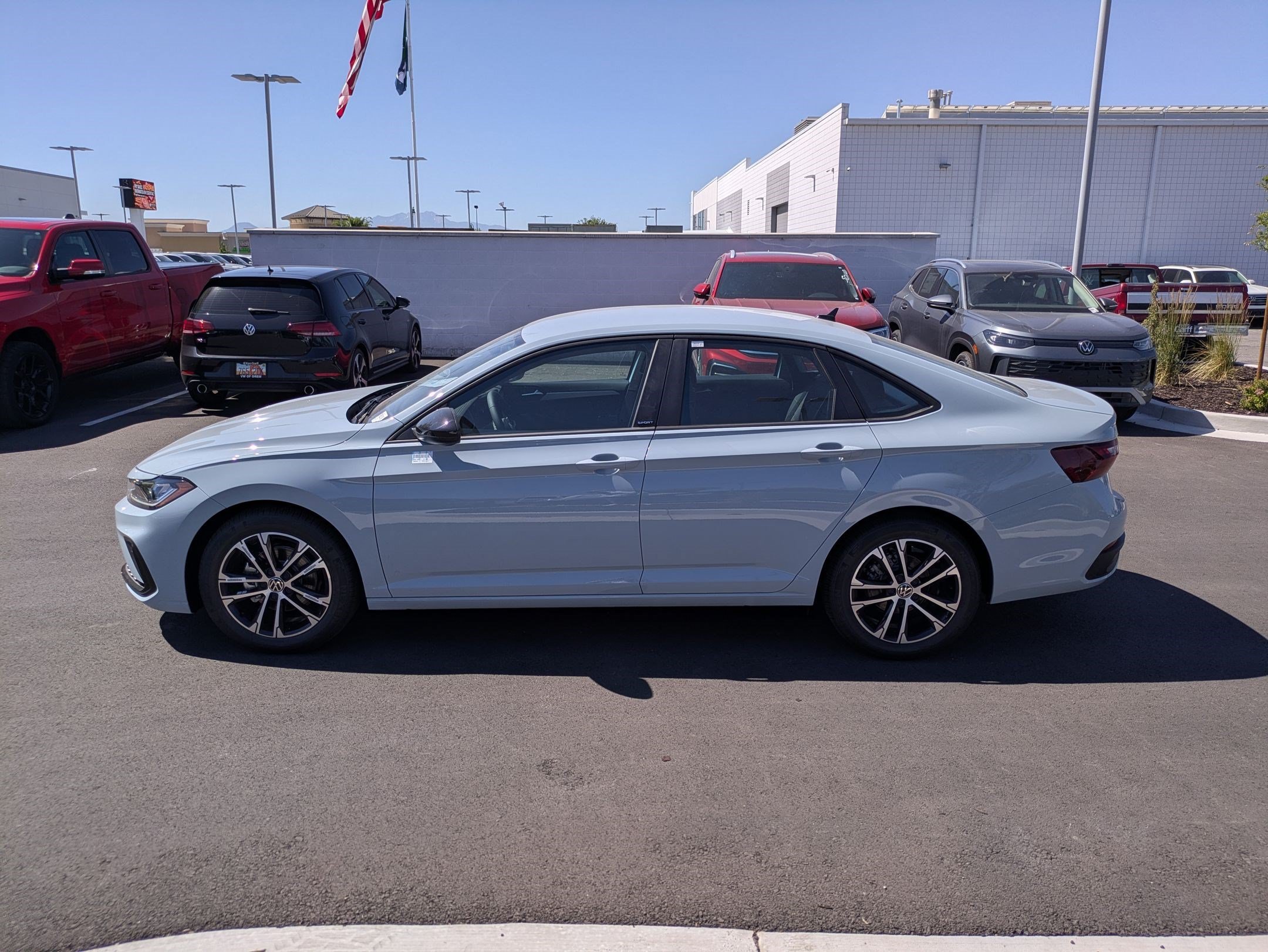 New 2026 Monument Gray Volkswagen Sport image 7