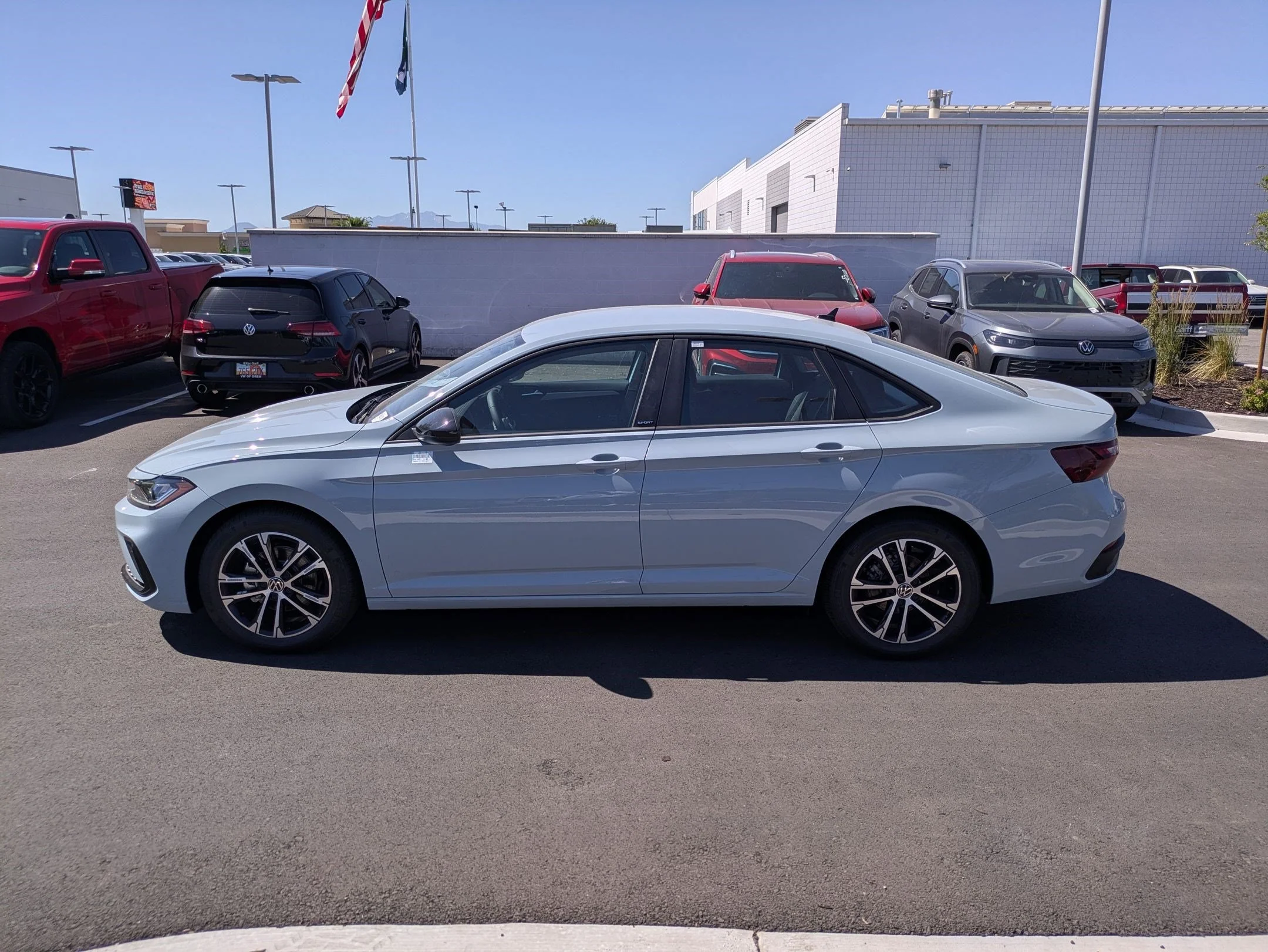 New 2026 Monument Gray Volkswagen Sport image 7