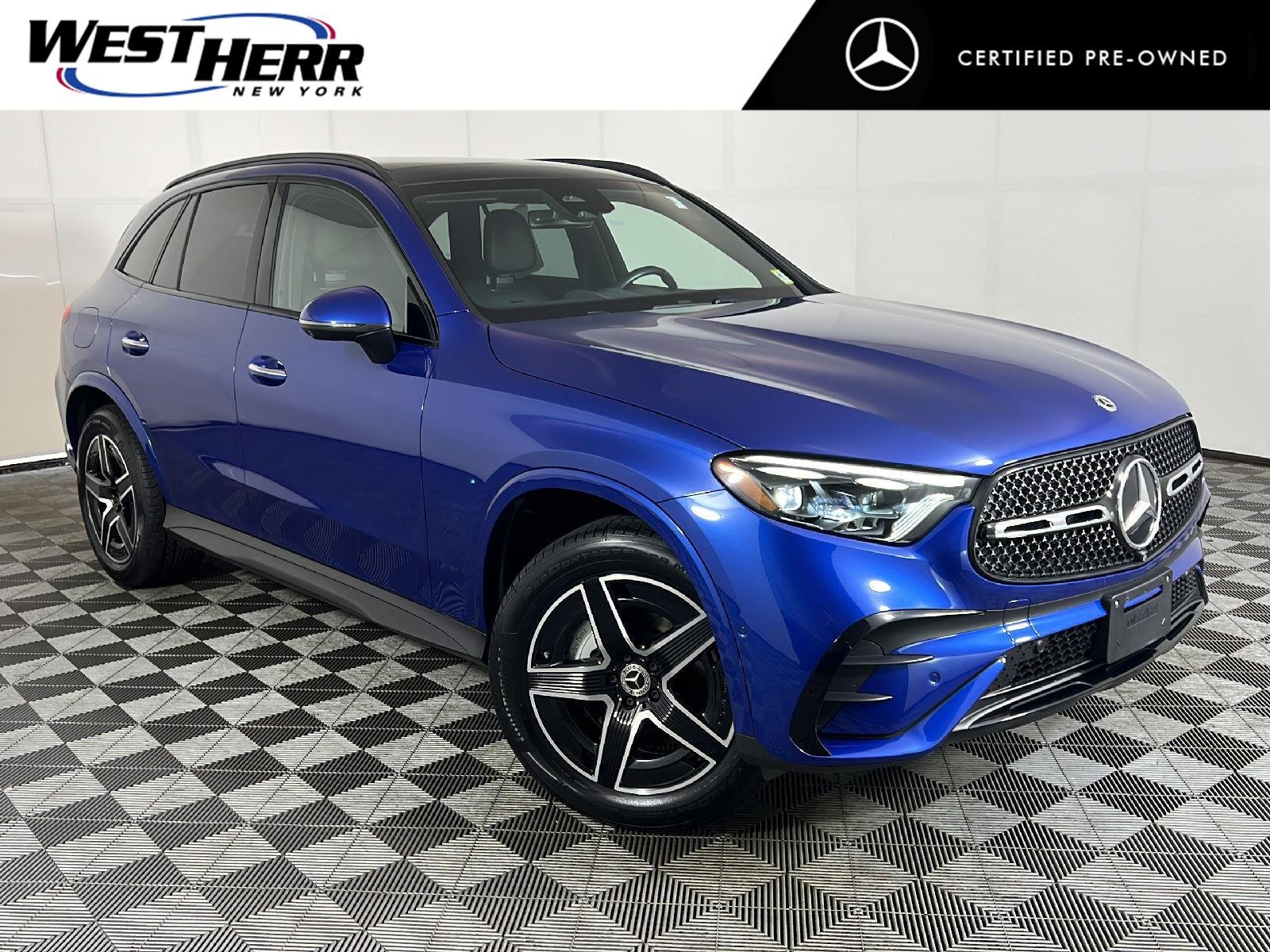 Used 2025 Starling Blue Metallic Mercedes-Benz GLC 350e image 1