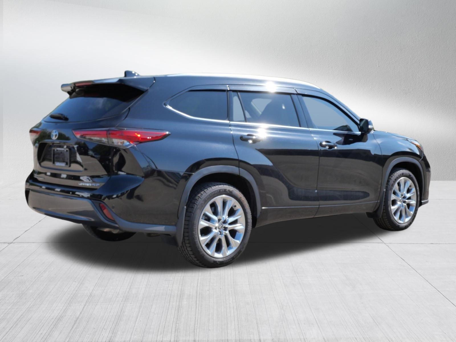 Used 2023 Midnight Black Metallic Toyota Limited image 8