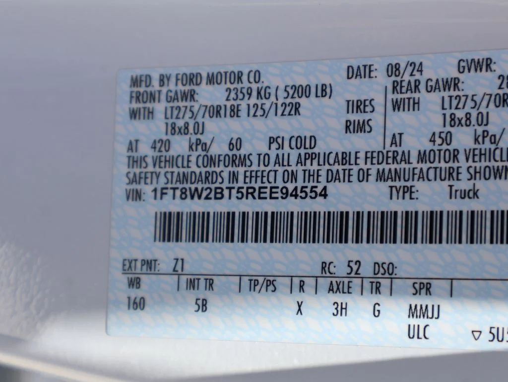 Certified Used 2024 Oxford White Ford Lariat image 41