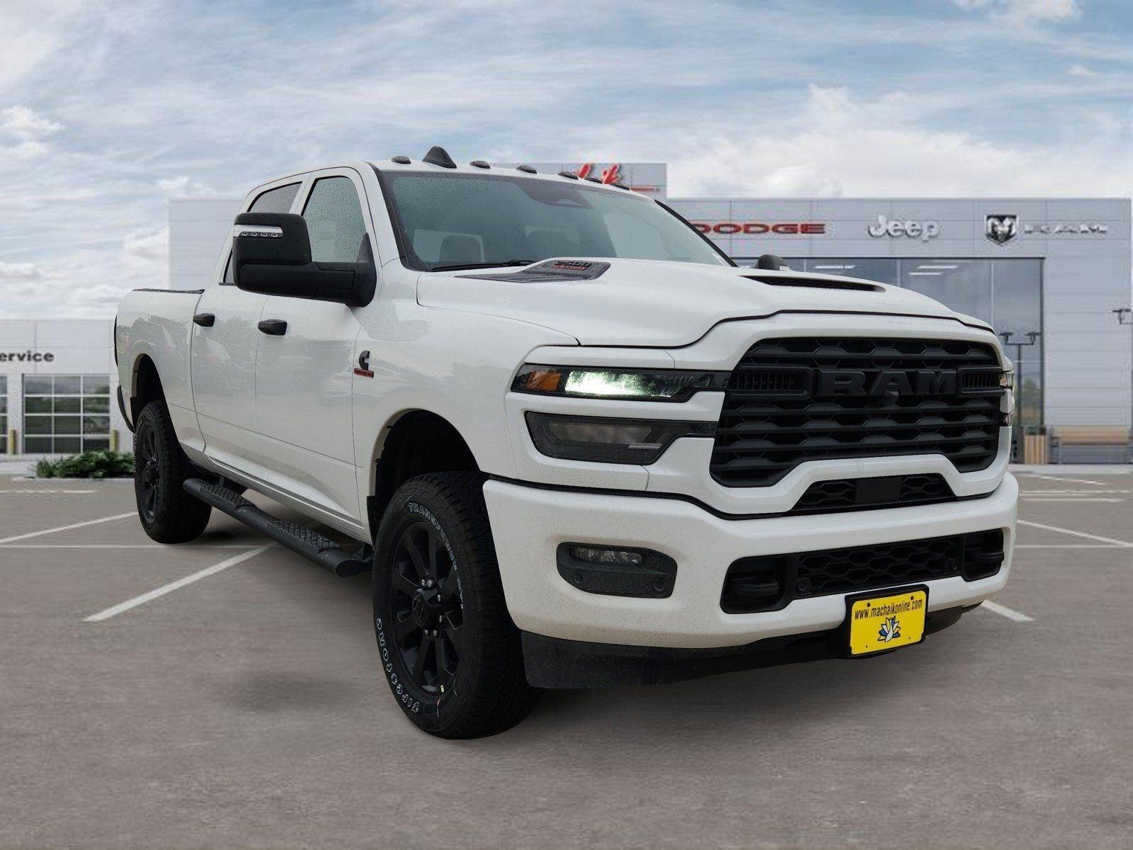 New 2026 Bright White Clear-Coat Exterior Paint RAM Black Express image 7